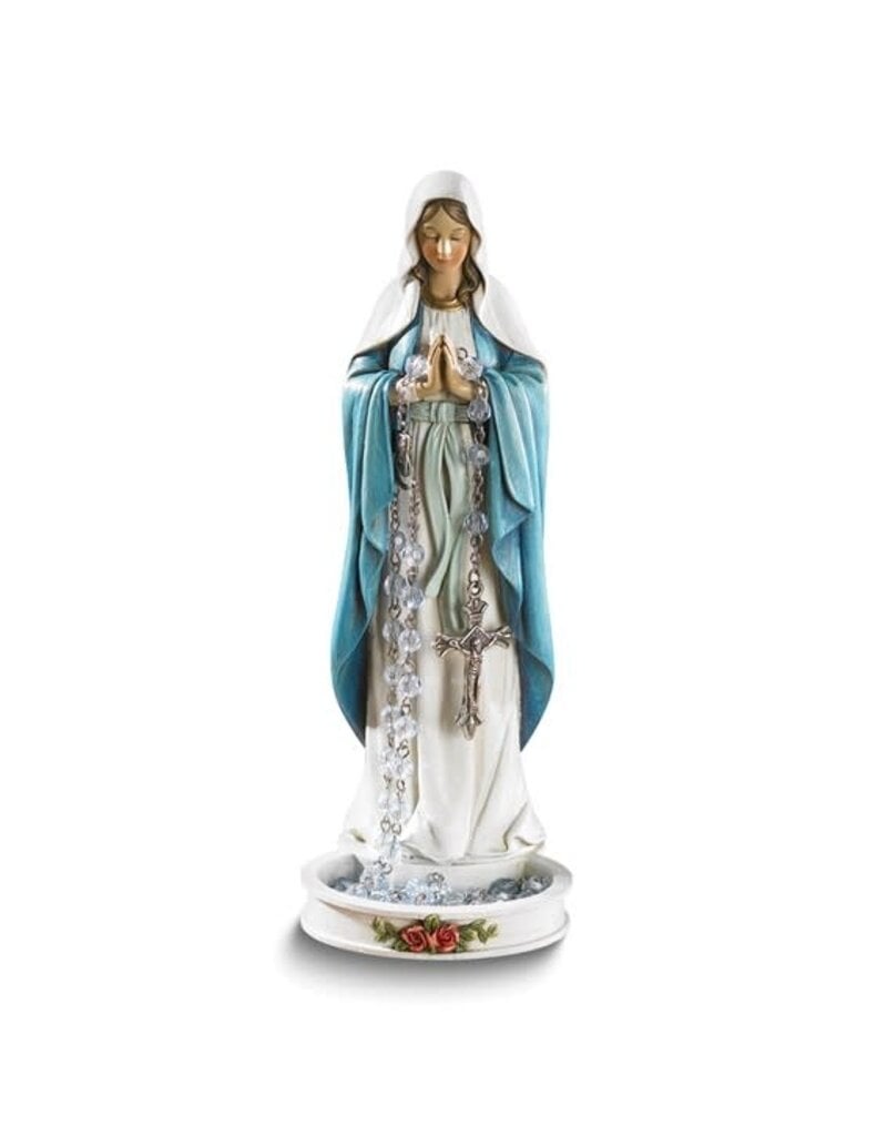 Madonna Resin Rosary Holder