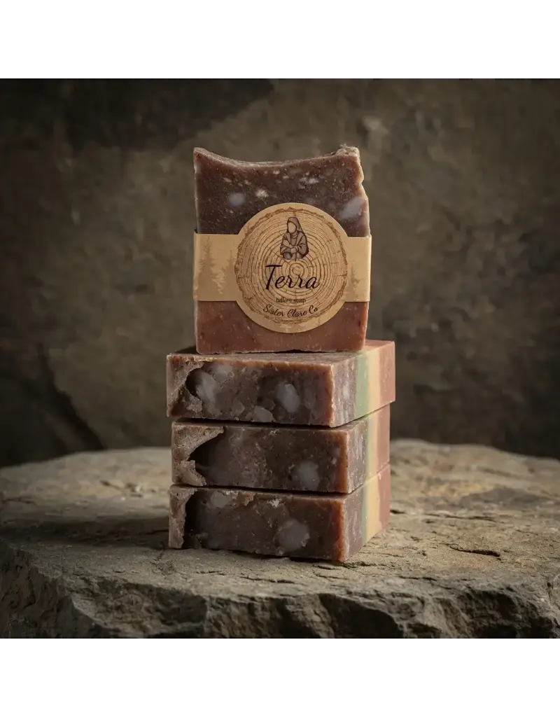 Sister Clare Co. Tallow Soap Bars: Terra