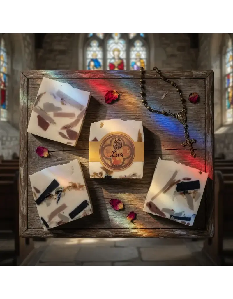 Sister Clare Co. Tallow Soap Bars: Lux Stained Glass