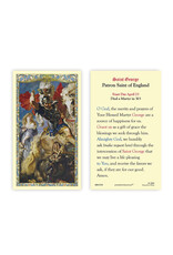 Christian Brands Saint George Laminated Holy Card