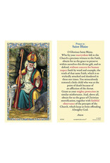 Christian Brands Saint Blaise Holy Card