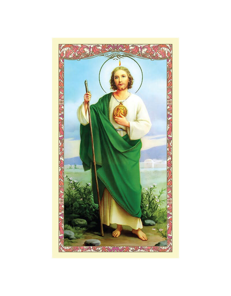 Christian Brands Spanish Holy Card - Saint Jude