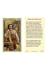 Christian Brands Saint Joseph the Worker Laminated Holy Card