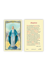 Ambrosiana Our Lady of Grace Magnificat Laminated Holy Card
