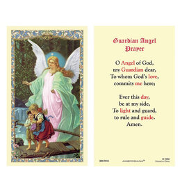 Ambrosiana Guardian Angel Crossing Bridge Laminated Holy