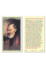 Ambrosiana Saint Pio Laminated Holy Card