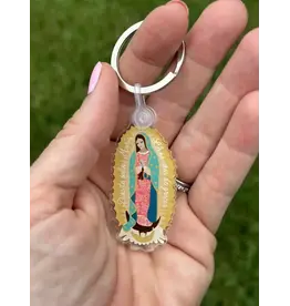 Be Still Prayer Space Our Lady of Guadalupe Keychain | Be Still Prayer Space
