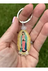 Be Still Prayer Space Our Lady of Guadalupe Keychain | Be Still Prayer Space