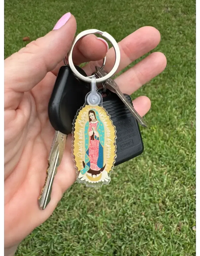 Be Still Prayer Space Our Lady of Guadalupe Keychain | Be Still Prayer Space