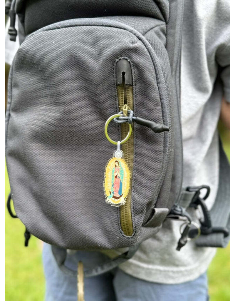 Be Still Prayer Space Our Lady of Guadalupe Keychain | Be Still Prayer Space