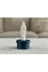 Be Still Prayer Space 3D Printed Miraculous Medal Praying Mary Keepsake Box | Dark Blue