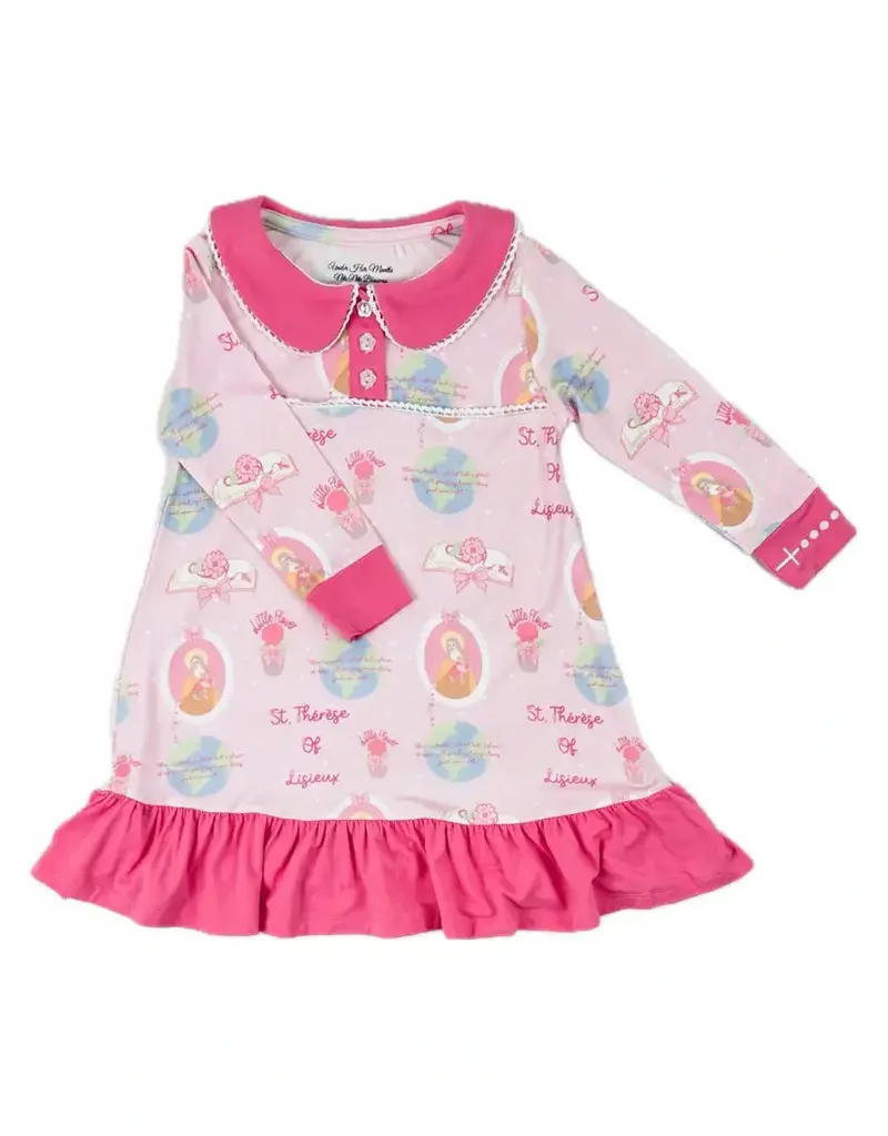 St. Thérèse of Lisieux Girls Nightgown 4T