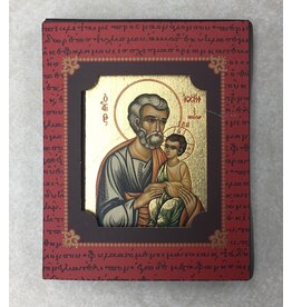 Saint Joseph Magnet Icon Silk Screen Icon Magnet
