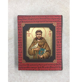 Saint Francis of Assisi Magnet Icon