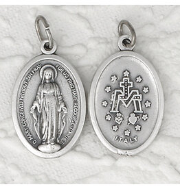 Lumen Mundi 1" Oxidized Miraculous Medal