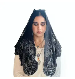Oremus Mercy Veil ~ Lady of Grace - Black