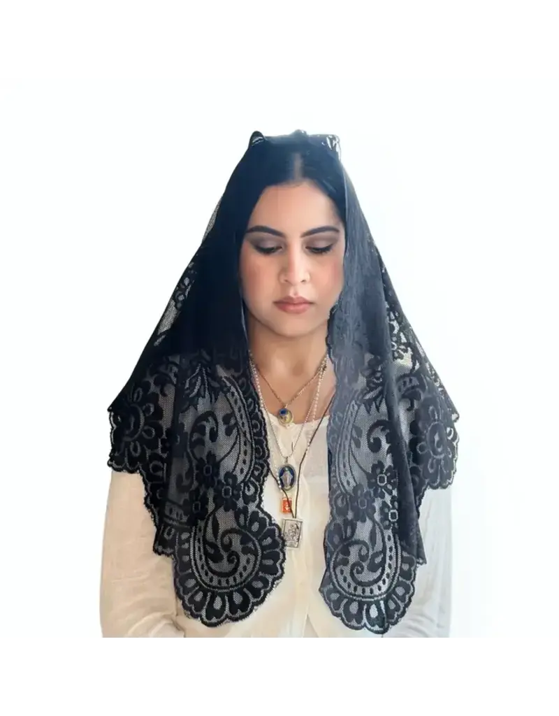 Oremus Mercy Veil ~ Lady of Grace - Black