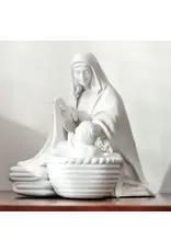 The Little Rose Shop Hidden Moments Collection: Laundry with Jesus Catholic Mary Statue