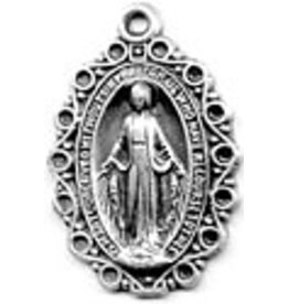 Wallace Brothers Manufacturing Sterling Silver Fancy ​Miraculous Medal