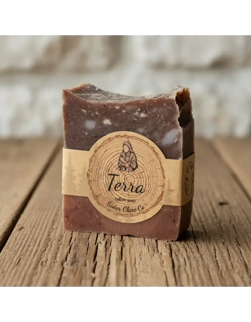 Sister Clare Co. Tallow Soap Bars: Terra