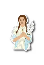 Sock Religious St. Maria Goretti Sticker