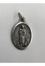 Lumen Mundi St. Martha Oxidized Medal