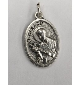 Lumen Mundi St. Gerard Oxidized Medal
