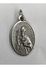 Lumen Mundi St. Augustine Oxidized Medal