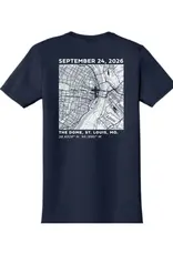 States of Faith Official Beatification of Fulton Sheen - St. Louis Map Adult T-Shirt