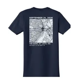 States of Faith Official Beatification of Fulton Sheen - St. Louis Map Adult T-Shirt