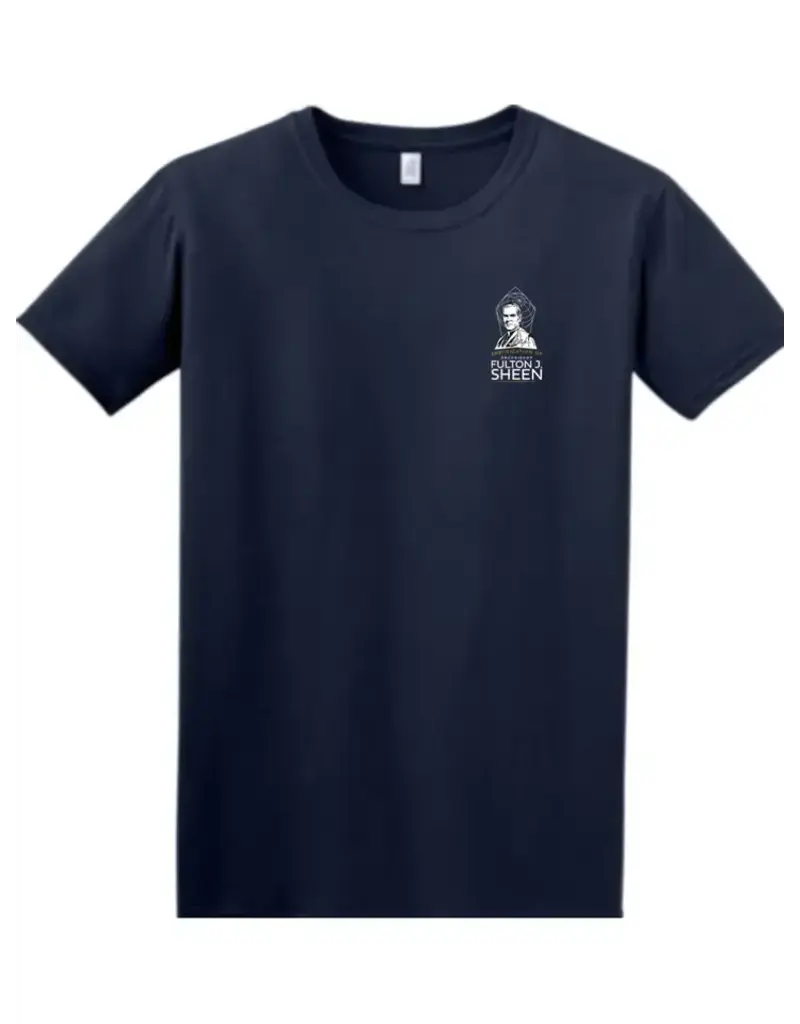 States of Faith Official Beatification of Fulton Sheen - St. Louis Map Adult T-Shirt