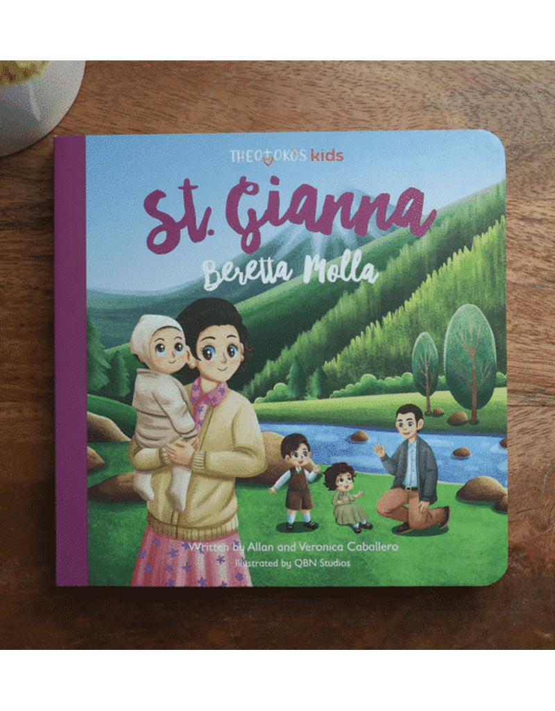 St Gianna Beretta Molla Board Book