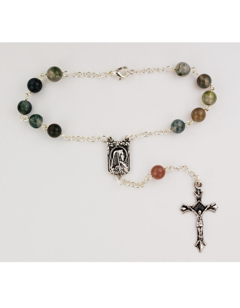 McVan 6mm India Agate Auto Rosary
