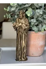 Be Still Prayer Space 3D Printed Good Shepherd Jesus and Lamb, 10" White | Be Still Prayer Space
