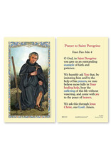Ambrosiana Saint Peregrine (Prayer to Saint Peregrine) Laminated Holy Card