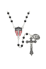 Creed Pope Leo XIV Hematite Rosary