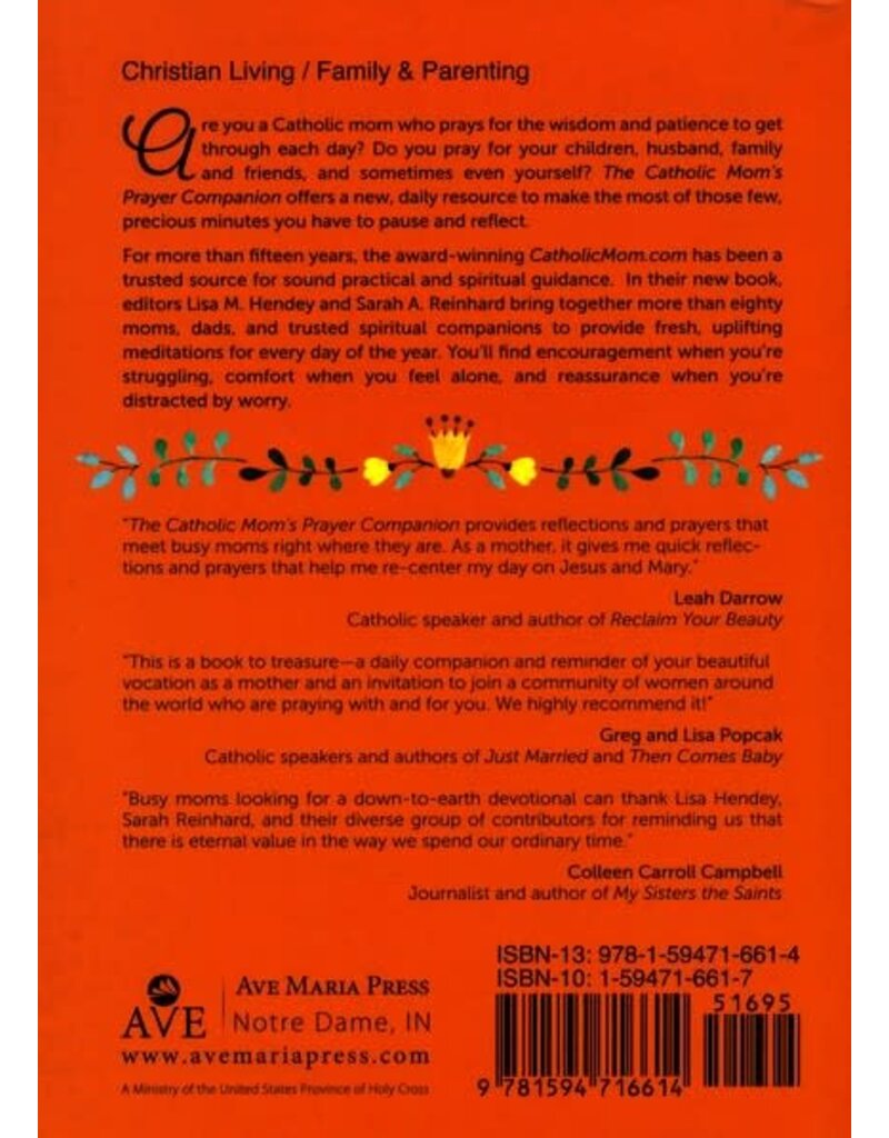 Ave Maria Press The Catholic Mom's Prayer Companion: A Book of Daily Reflections