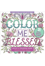 Peter Pauper Press Color Me Blessed Adult Coloring Book (31 Stress-Relieving Designs)