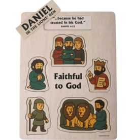 Puzzle: Daniel In the Lion’s Den (Wood)