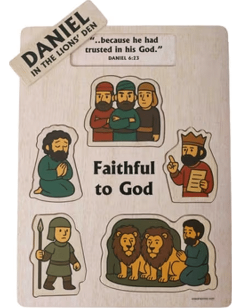 Puzzle: Daniel In the Lion’s Den (Wood)