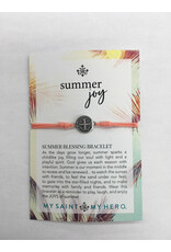 My Saint My Hero Summer Joy Bracelet - Peach/ Silver