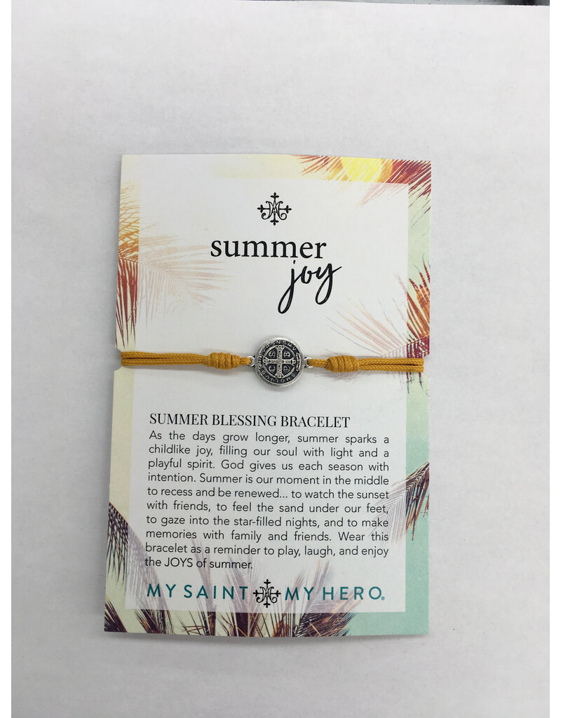 My Saint My Hero Summer Joy Bracelet - Yellow/ Silver