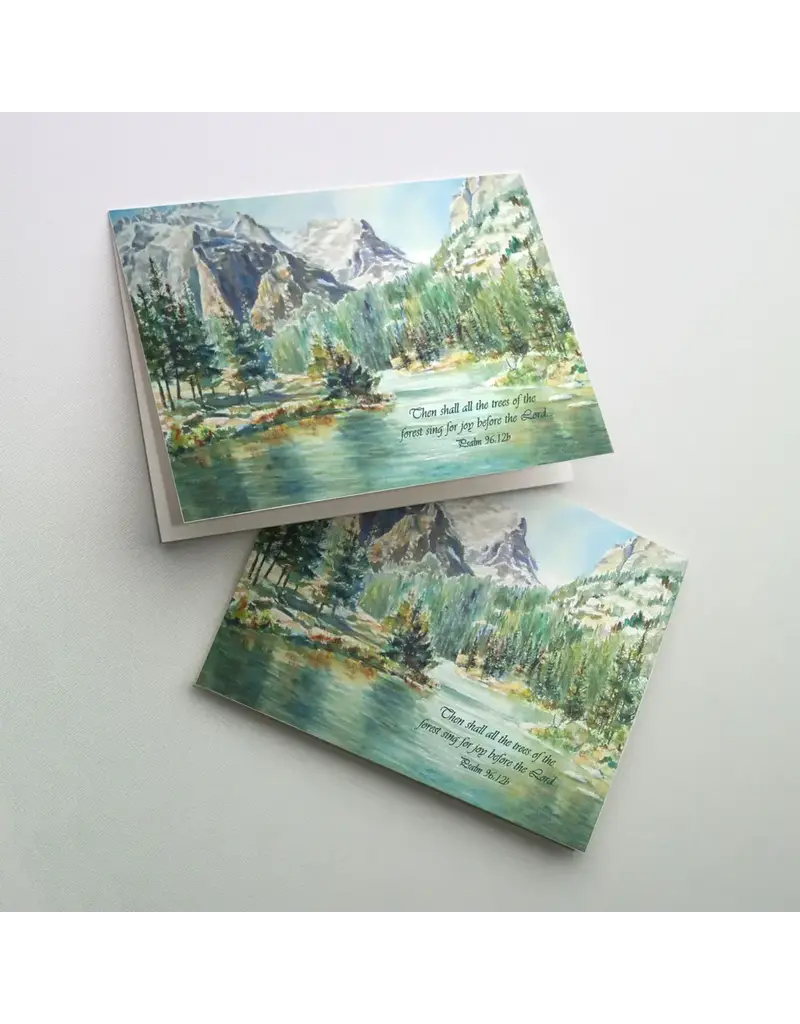 Altar + Home Then Shall All the Trees of the Forest Sing for Joy -Birthday Card