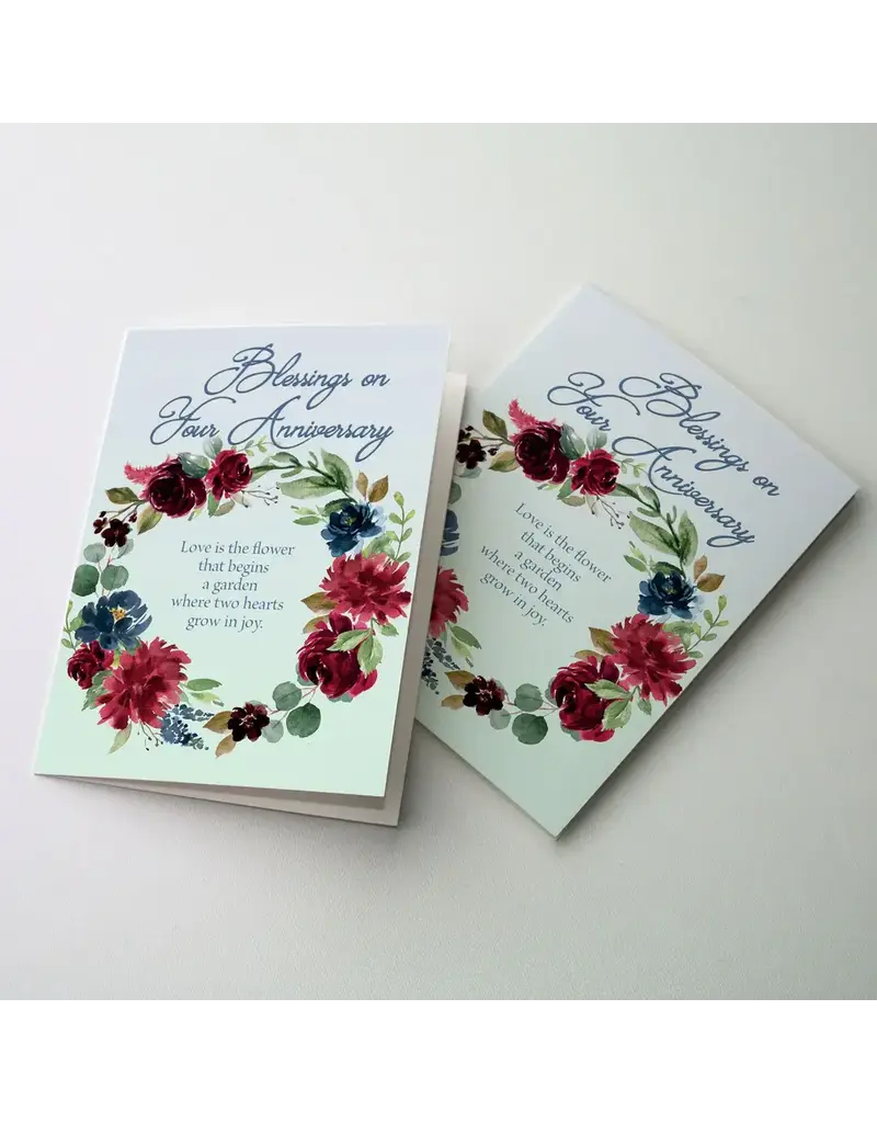 Altar + Home Blessings on Your Anniversary - Wedding Anniversary Card