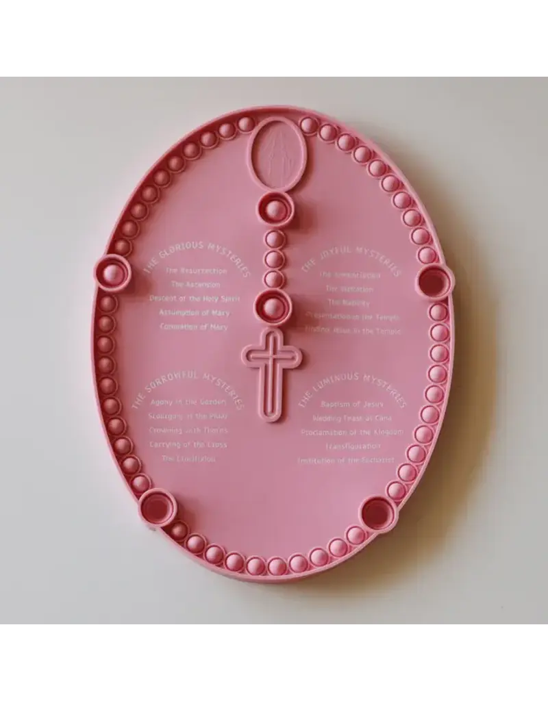 Gather and Pray Rosary Popper - Rose Pink