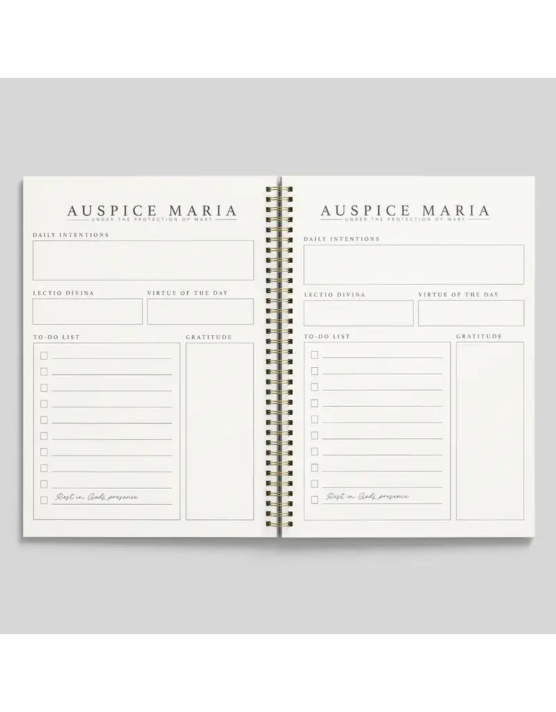 Altar + Home Auspice Maria To-Do Journal