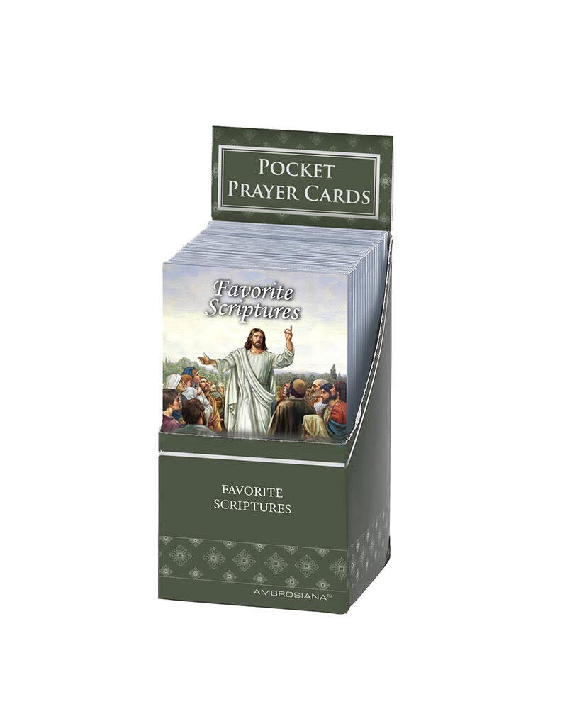 Ambrosiana Favorite Scriptures - Pocket Prayer Trifold