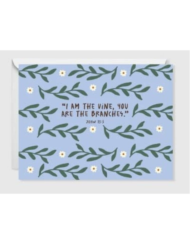 Altar + Home I Am the Vine - petite notecard