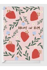 Altar + Home Abide in Him - petite notecard