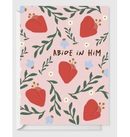 Altar + Home Abide in Him - petite notecard